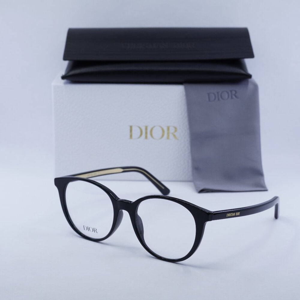 Dior DIORSPIRITO RI 1000 Round Eyeglasses 51mm - Black